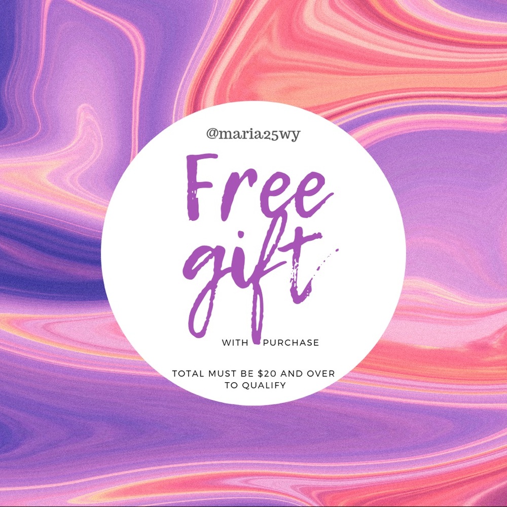 Free Gift with $20 and over purchase